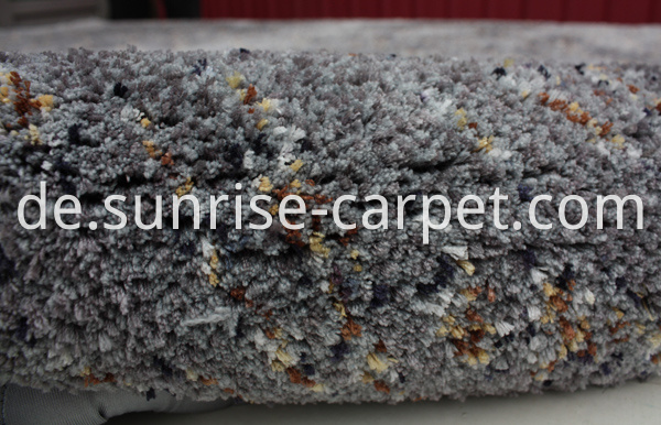 Floor carpet rug for home decoraion grey and blue color